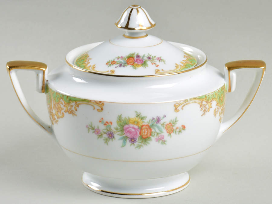 N1195 Sugar Bowl & Lid by Noritake-1