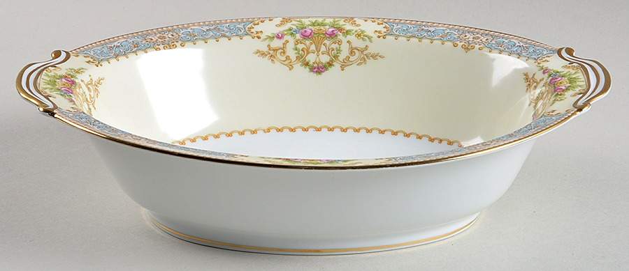 Clermont 10" Oval Vegetable Bowl by Noritake-1