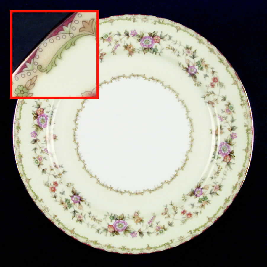 Columbine (4917) Dinner Plate by Noritake-1