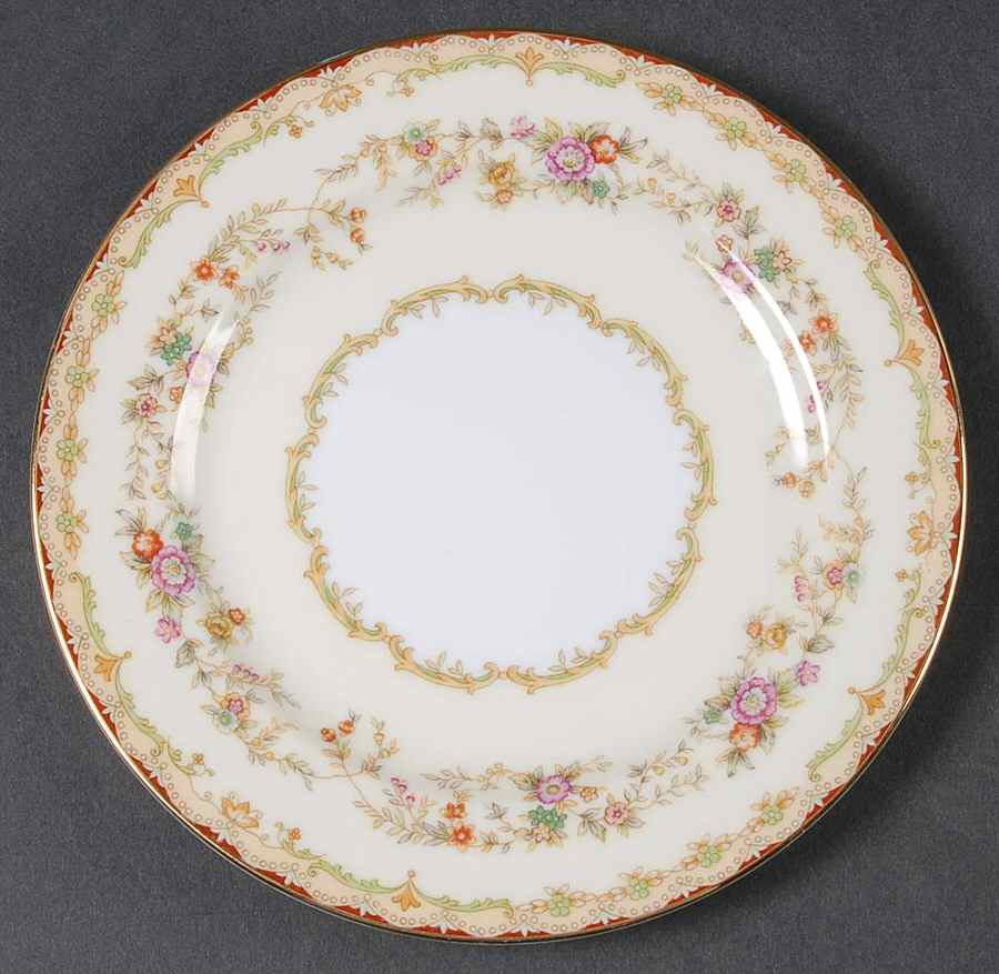 Columbine (4917) Bread & Butter Plate by Noritake-1