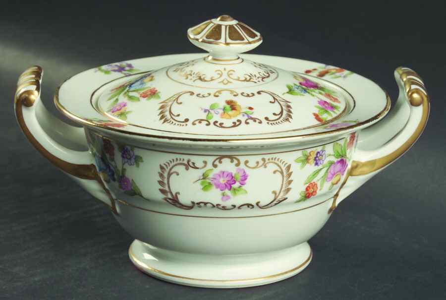 Dresalda Sugar Bowl & Lid by Noritake-1