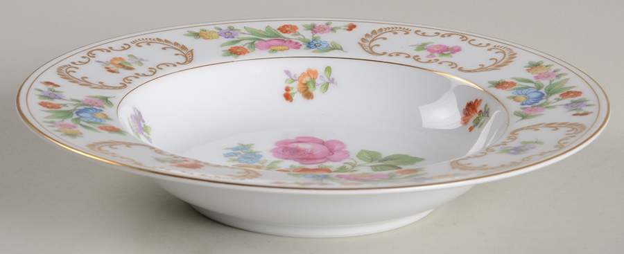 Dresalda Rim Soup Bowl by Noritake-1