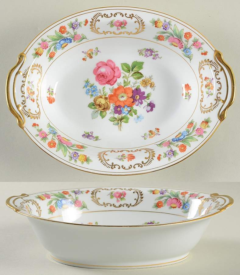 Dresalda 8" Oval Vegetable Bowl by Noritake-1