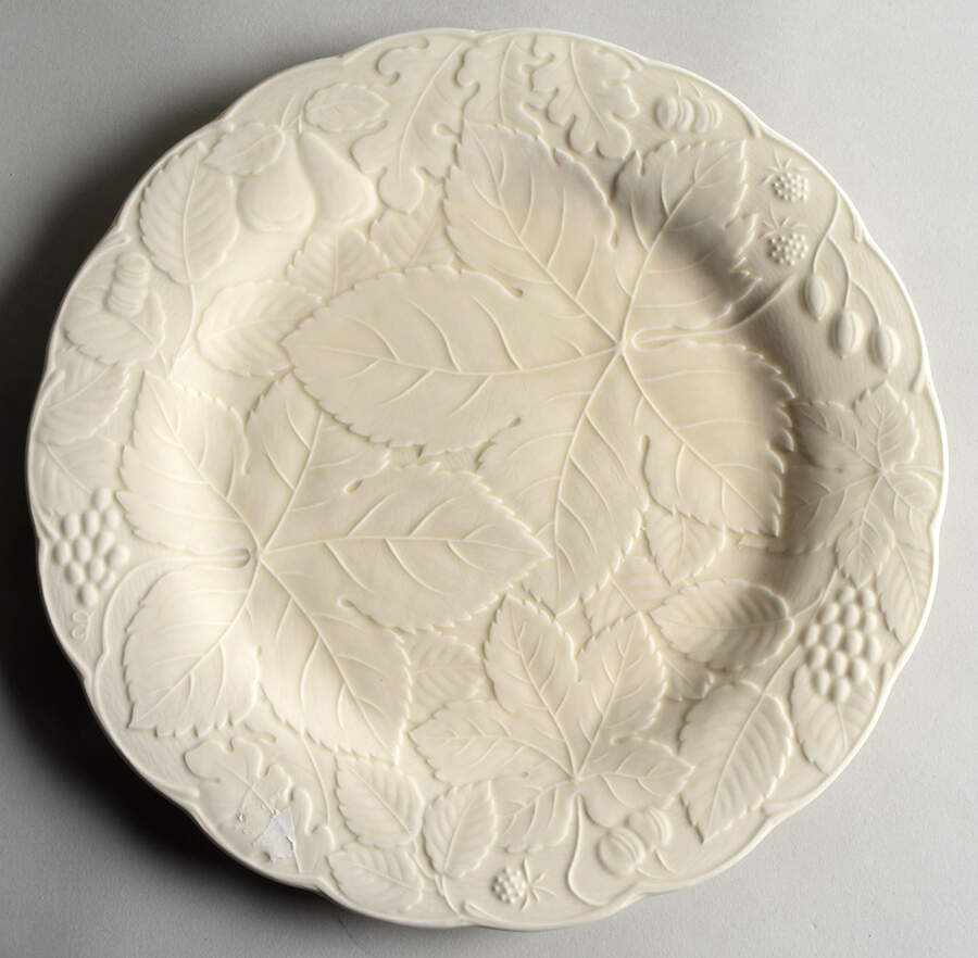 Woodbury Ivory Service Plate (Charger) by Nikko-1