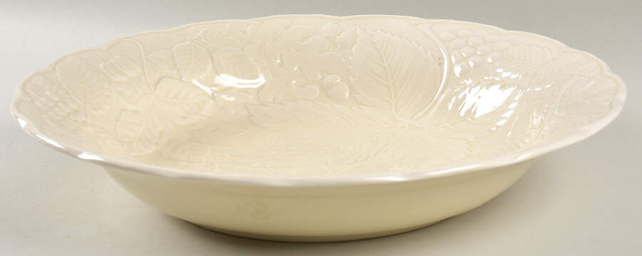 Woodbury Ivory 12" Pasta Serving Bowl by Nikko-1