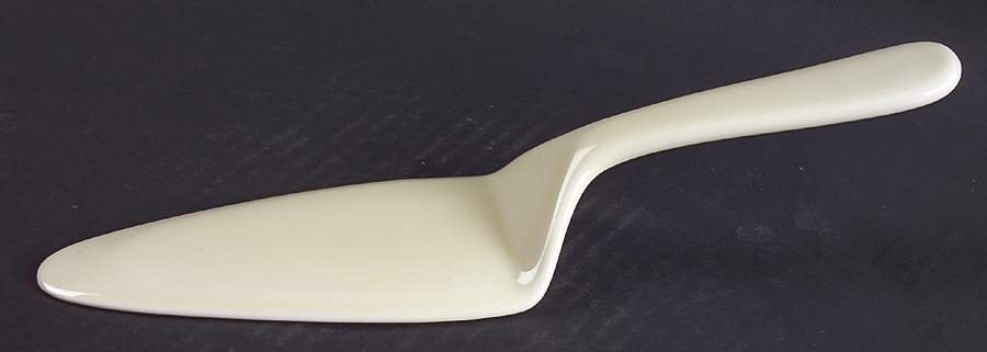 Woodbury Ivory Solid Ceramic Pie/Cake Server by Nikko-1