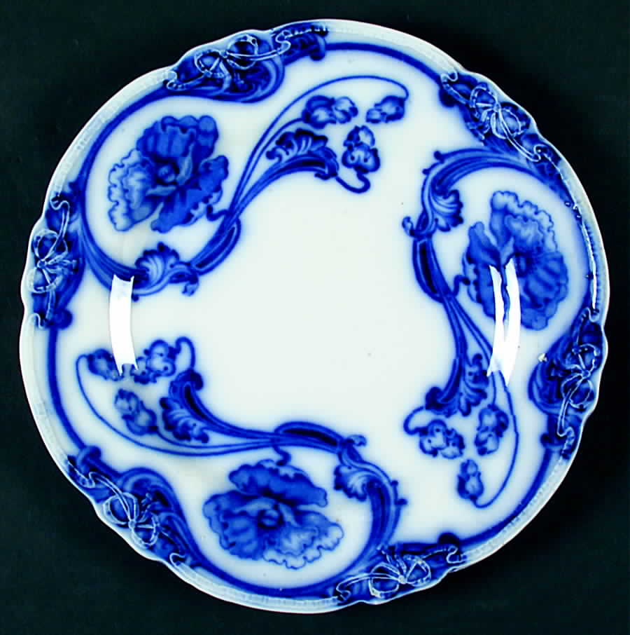 Poppy Luncheon Plate by New Wharf-1