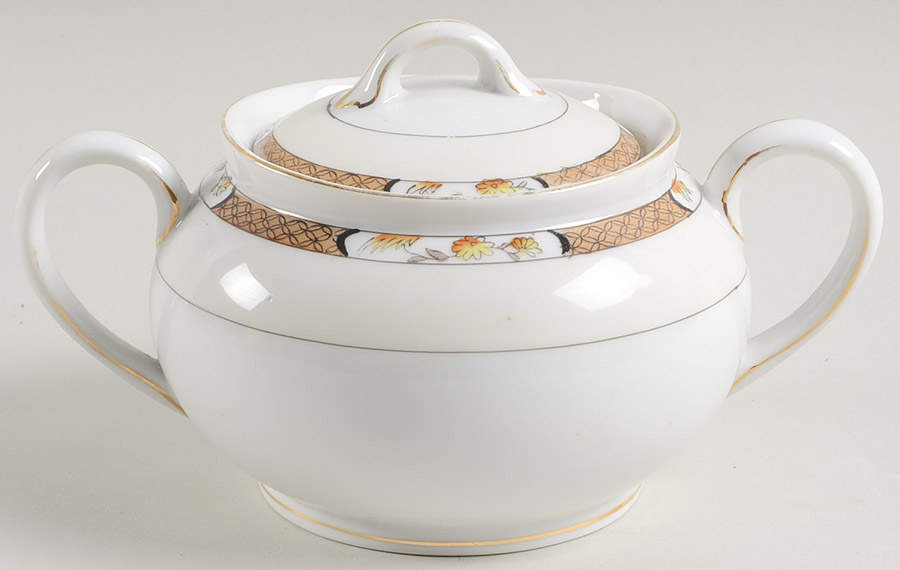 N1197 Sugar Bowl & Lid by Noritake-1
