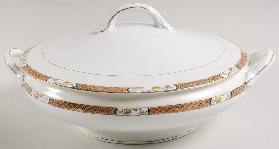 N1197 Round Covered Vegetable by Noritake-1