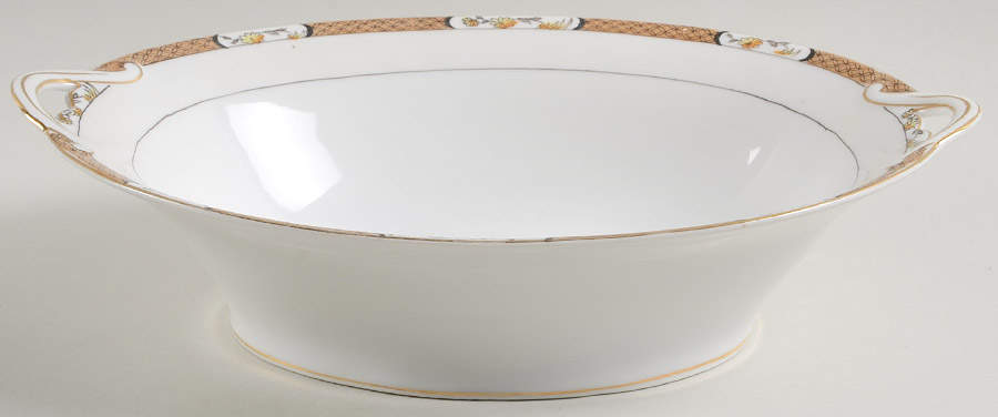 N1197 9" Oval Vegetable Bowl by Noritake-1