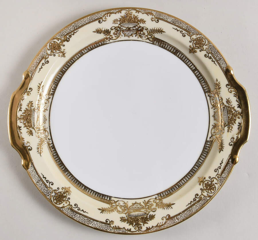 Fleurdor Handled Cake Plate by Noritake-1
