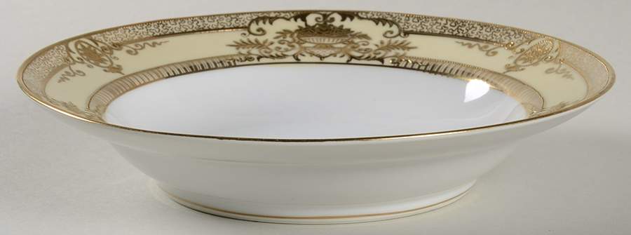 Fleurdor Rim Soup Bowl by Noritake-1