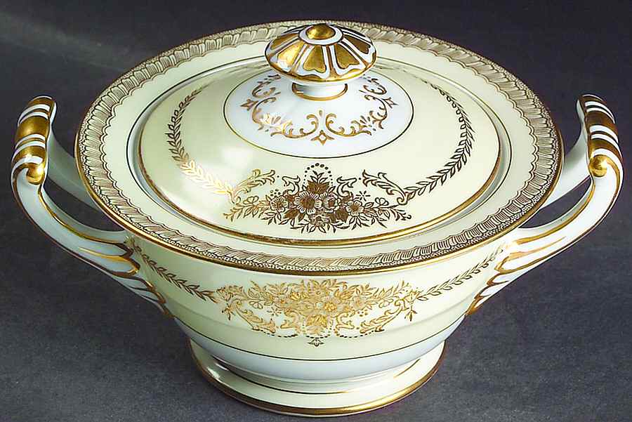 Cherita (4787) Sugar Bowl & Lid by Noritake-1