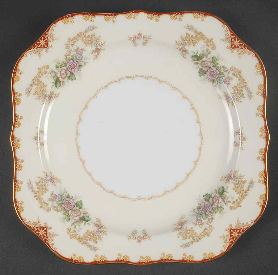 Cardinal (4731& No #) Square Salad Plate by Noritake-1