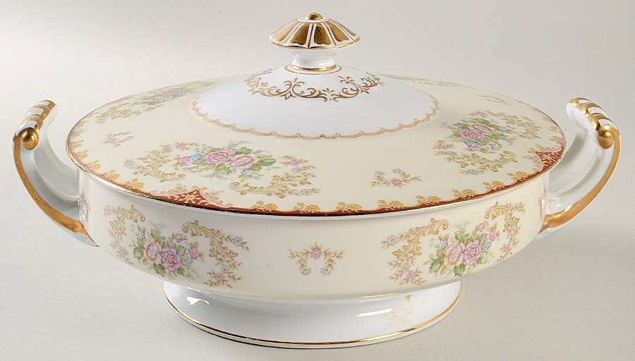 Cardinal (4731& No #) Round Covered Vegetable by Noritake-1