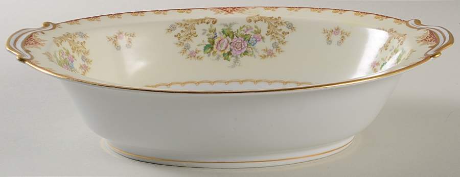 Cardinal (4731& No #) 10" Oval Vegetable Bowl by Noritake-1