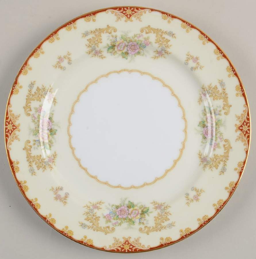 Cardinal (4731& No #) Salad Plate by Noritake-1