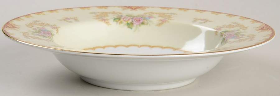 Cardinal (4731& No #) Rim Soup Bowl by Noritake-1