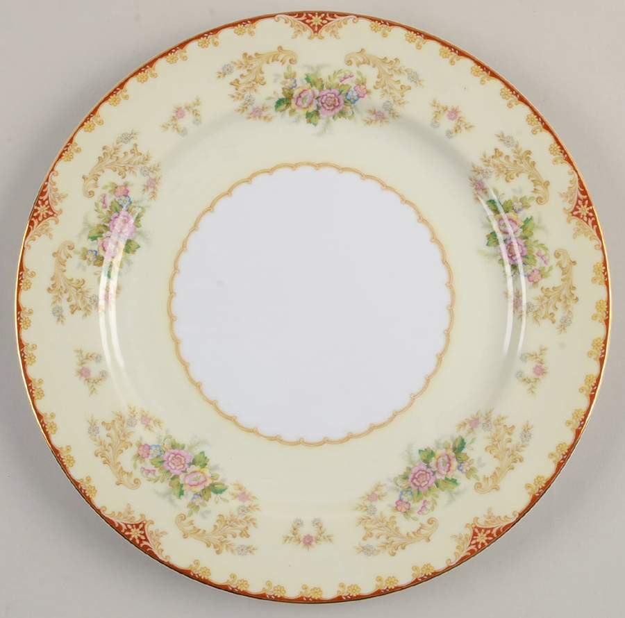 Cardinal (4731& No #) Dinner Plate by Noritake-1