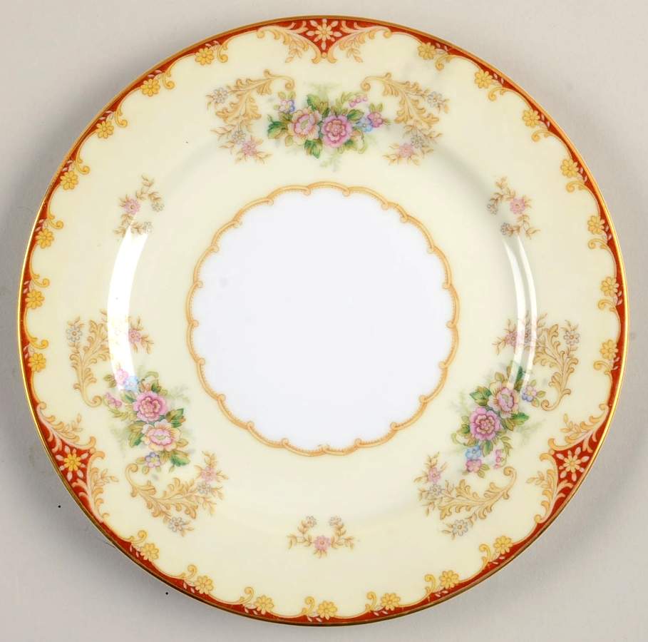 Cardinal (4731& No #) Bread & Butter Plate by Noritake-1