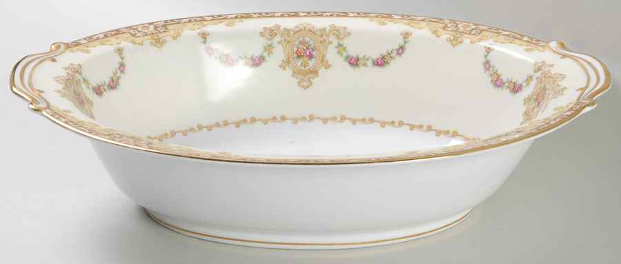 Camillia (4735) 10" Oval Vegetable Bowl by Noritake-1