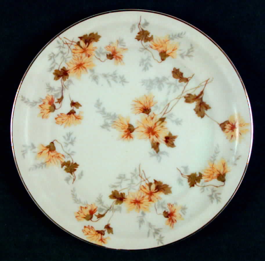 Mountain Yellow Bread & Butter Plate by Nagoya Shokai-1