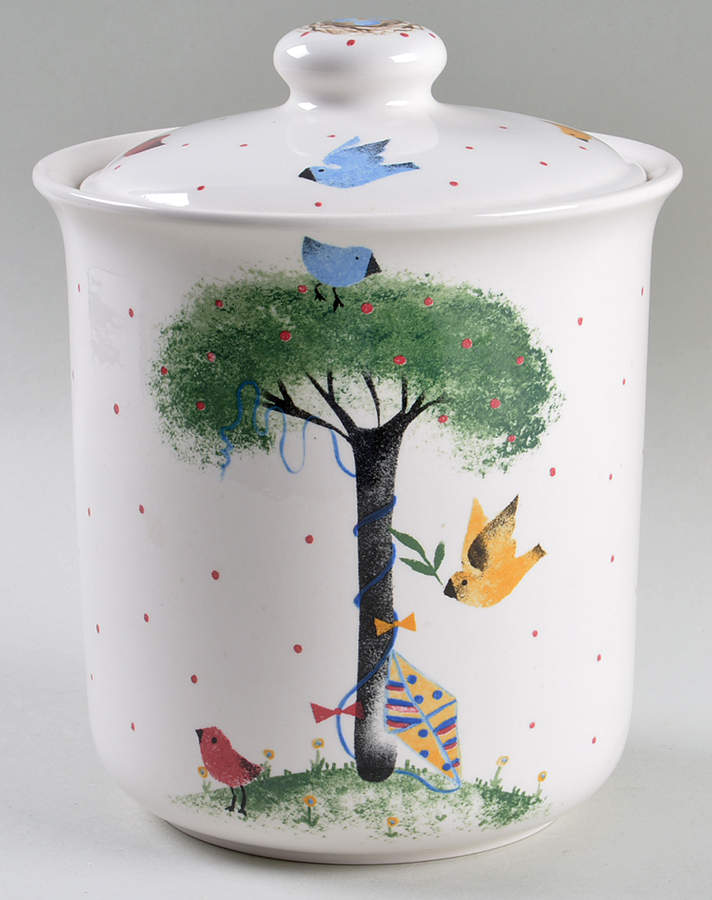 Remember When Large Canister & Lid by Nikko-1