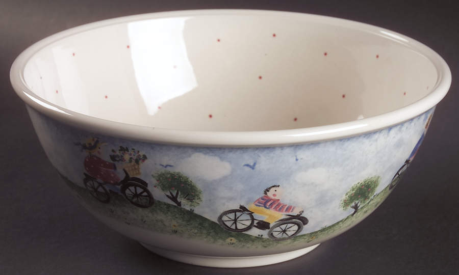 Remember When 9" Salad Serving Bowl by Nikko-1