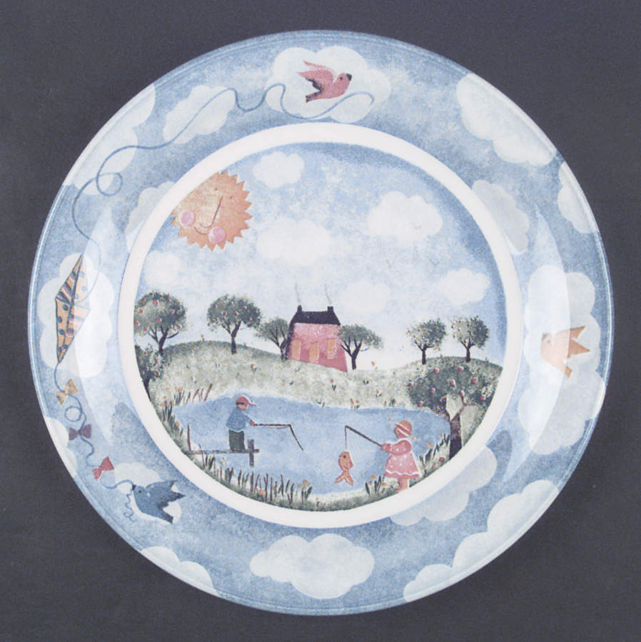 Remember When Dinner Plate by Nikko-1