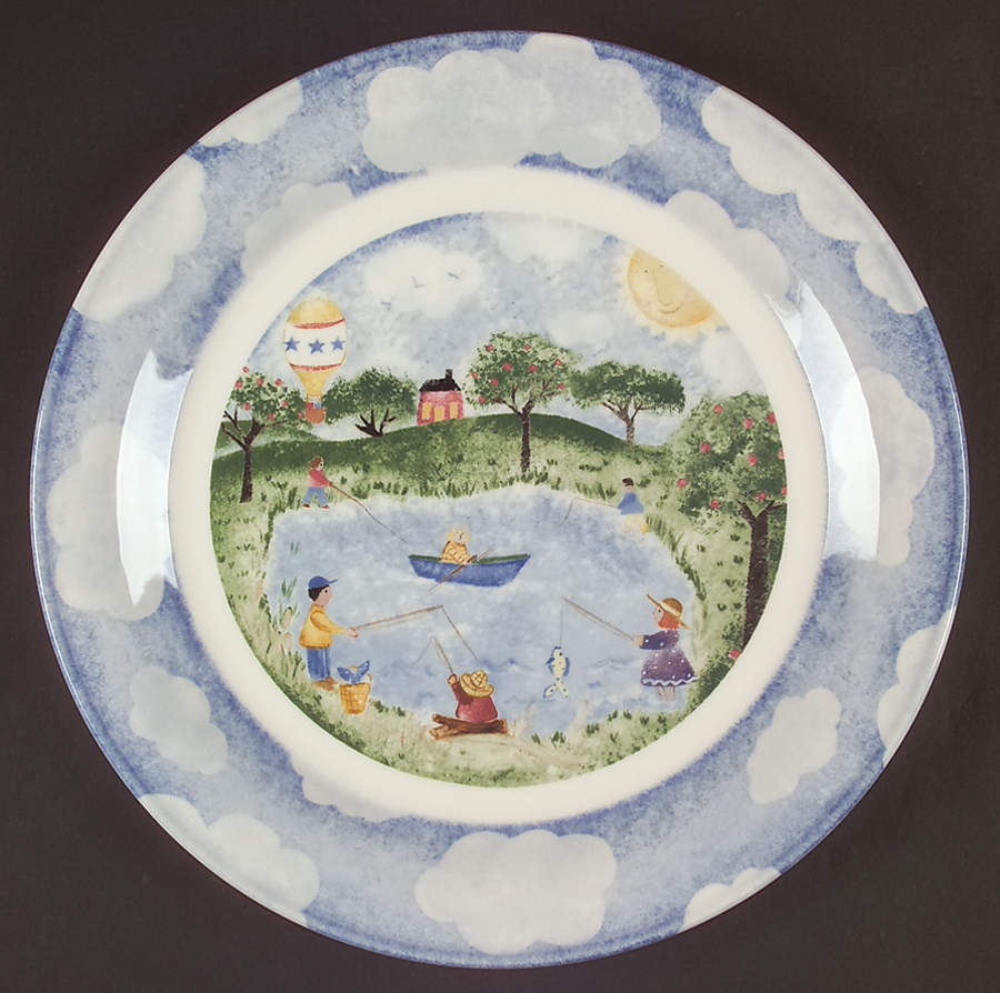 Remember When 12" Chop Plate (Round Platter) by Nikko-1