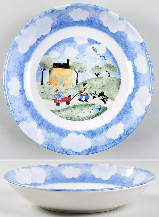 Remember When 8" Soup/Pasta Bowl by Nikko-1