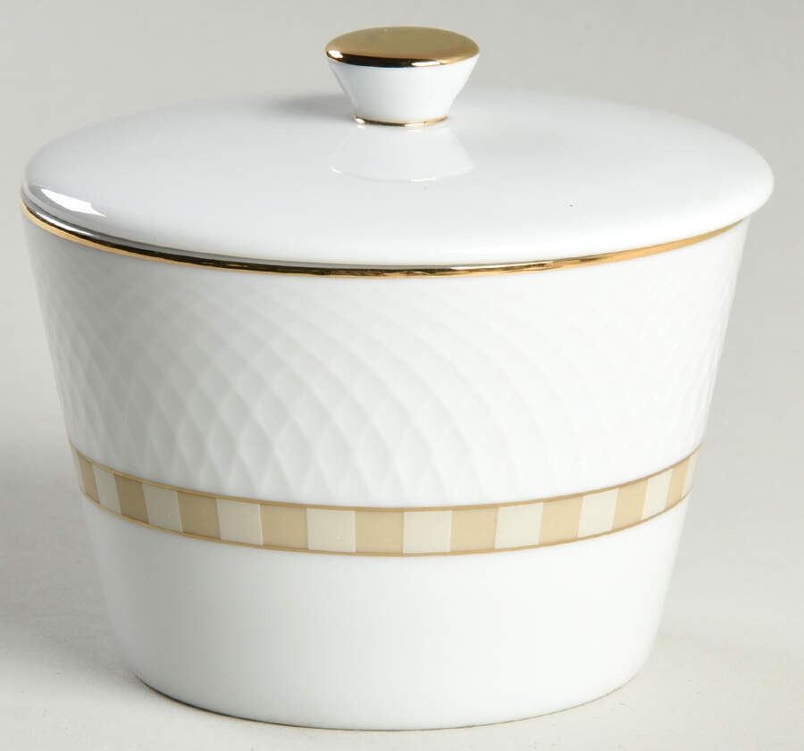 Dune Sugar Bowl & Lid by Nikko-1
