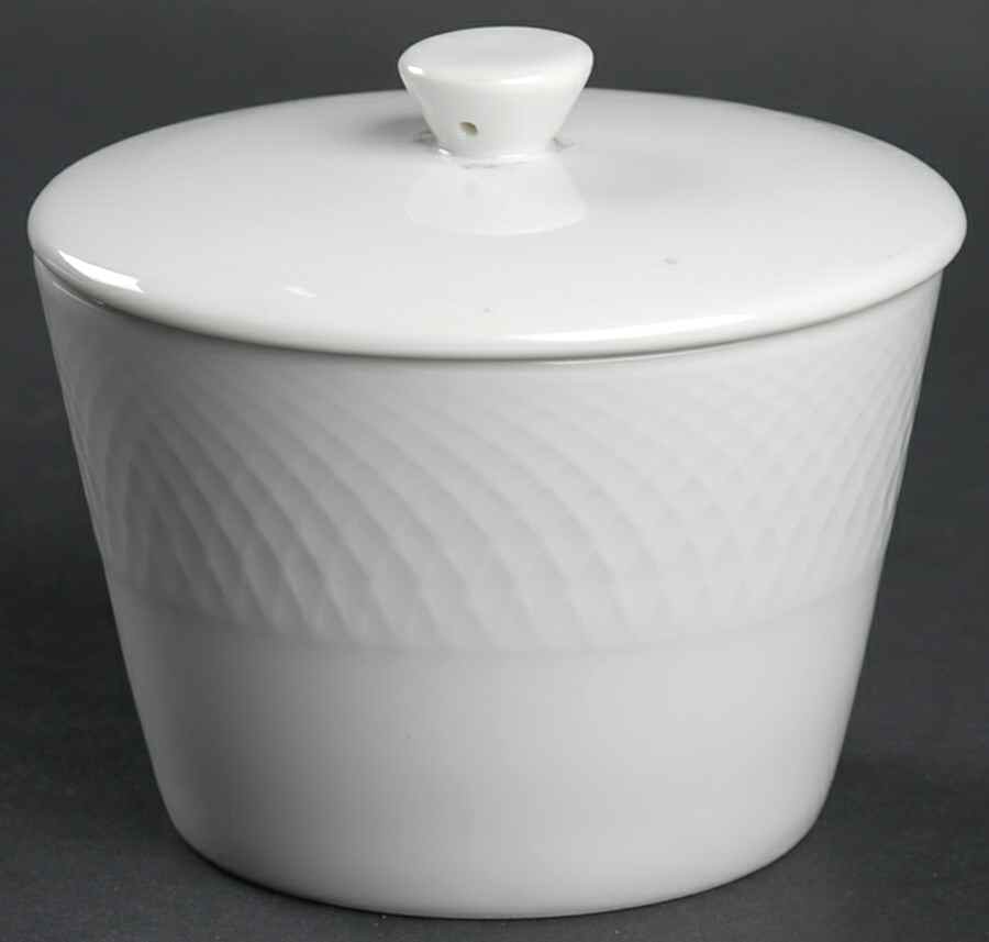 Orbit Sugar Bowl & Lid by Nikko-1