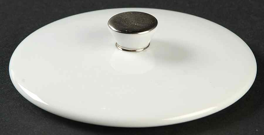 Orbit Platinum Lid for Sugar Bowl by Nikko-1