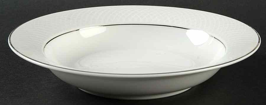 Orbit Platinum 8" Soup/Pasta Bowl by Nikko-1