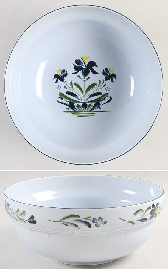 Normandie 9" Round Vegetable Bowl by Nikko-1