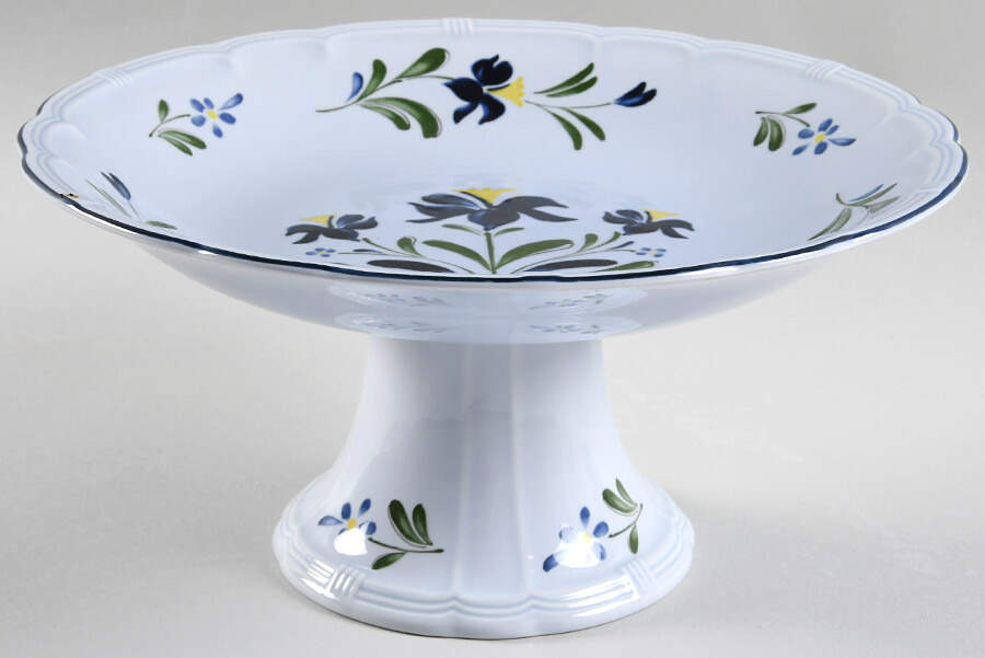 Normandie 10" Diameter Pedestal Cake Stand by Nikko-1