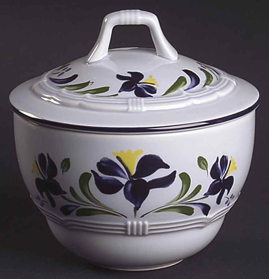 Normandie Sugar Bowl & Lid by Nikko-1