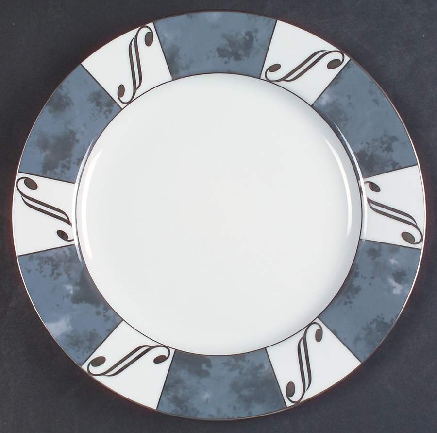 Moonstone Accent Luncheon Plate by Nikko-1