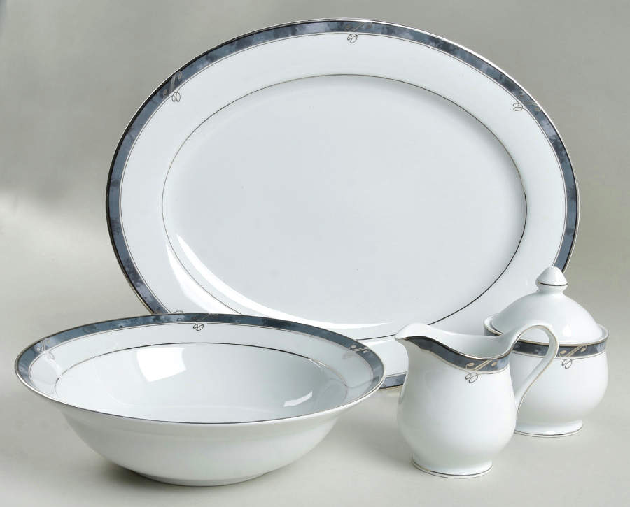 Moonstone 5 Piece Hostess Set by Nikko-1