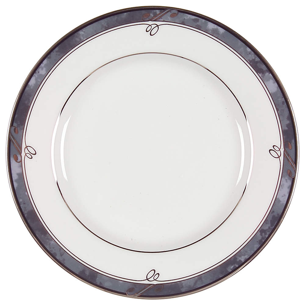 Moonstone Bread & Butter Plate/Gravy Underplate by Nikko-1