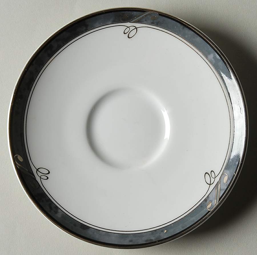 Moonstone Saucer for Demitasse Cup by Nikko-1