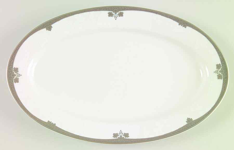 Platinum Ambrosia Relish/Butter Tray by Nikko-1