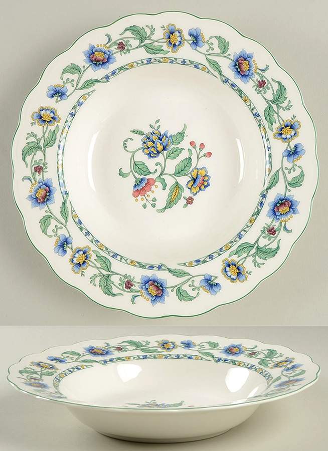 Oriental Garden 9" Soup/Pasta Bowl by Nikko-1