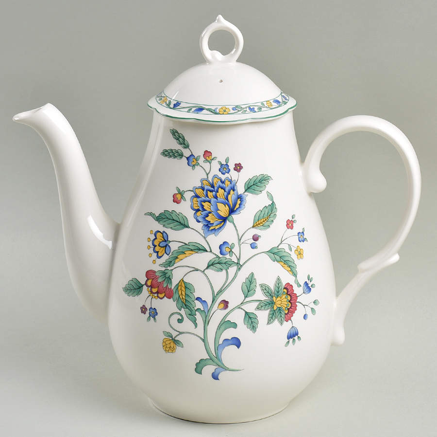 Oriental Garden Coffee Pot & Lid by Nikko-1