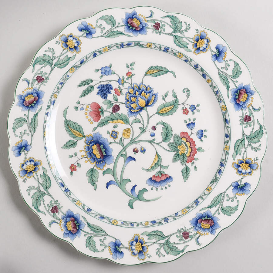 Oriental Garden Service Plate (Charger) by Nikko-1