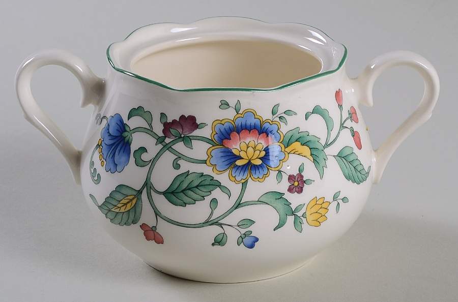 Oriental Garden Sugar Bowl No Lid by Nikko-1
