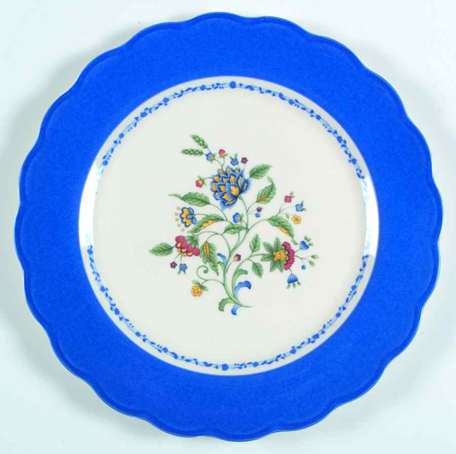 Sapphire Garden Service Plate (Charger) by Nikko-1