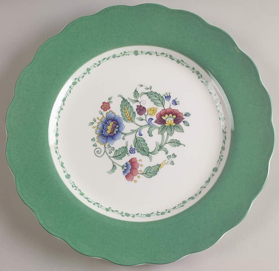 Emerald Garden Dinner Plate by Nikko-1