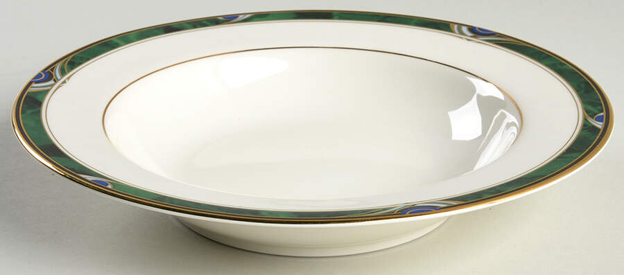 Cypress Large Rim Soup Bowl by Nikko-1